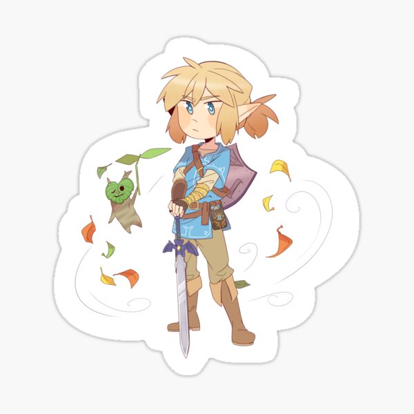 Link - Zelda Breath of The Wild (Chibi)