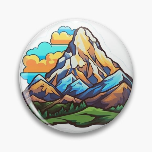 Item preview, Sunset Mountain Escape - Embrace the Serenity of Nature's Canvas designed and sold by joanwatson45.