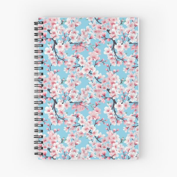 Item preview, Flowering Cherry Blossoms  designed and sold by Mystical Cat Patterns.