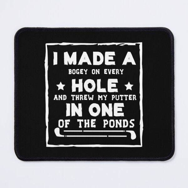 Item preview, i made a bogey on every hole and threw my putter in one of the ponds designed and sold by Life Shop.