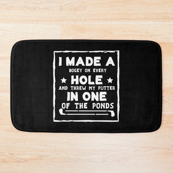 Item preview, i made a bogey on every hole and threw my putter in one of the ponds designed and sold by Life Shop.
