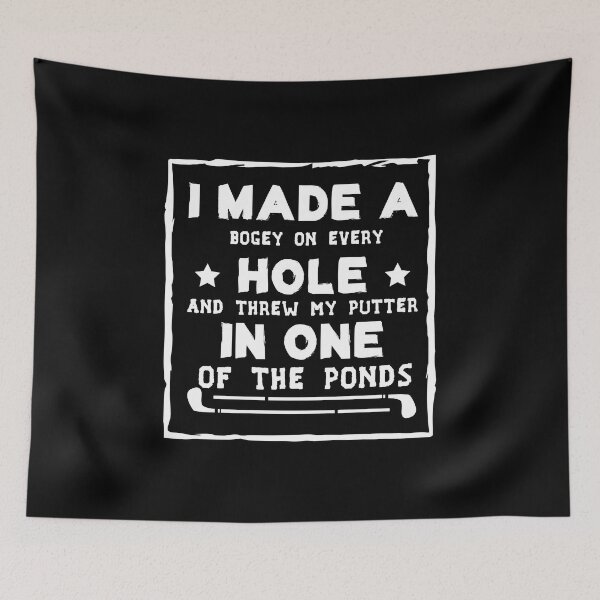Item preview, i made a bogey on every hole and threw my putter in one of the ponds designed and sold by Life Shop.