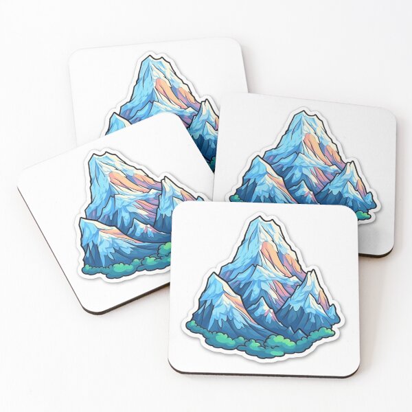 Item preview, Set of Mountain Ranges - Majestic Peaks That Inspire Adventure designed and sold by joanwatson45.