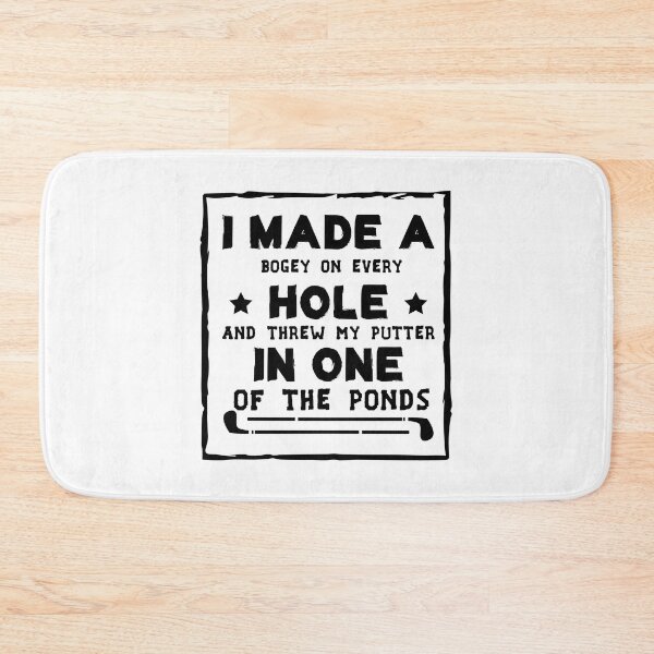 Item preview, i made a bogey on every hole and threw my putter in one of the ponds designed and sold by Life Shop.