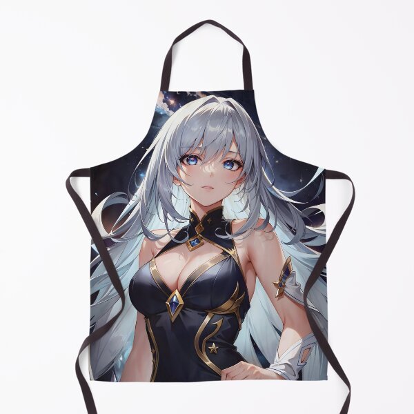 Item preview, Anime Girl with White Hair designed and sold by ByteyCreatives.