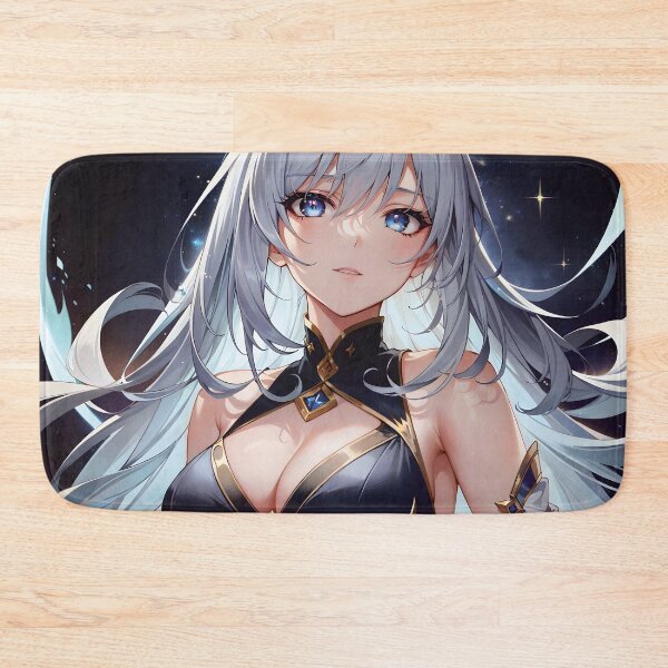 Item preview, Anime Girl with White Hair designed and sold by ByteyCreatives.