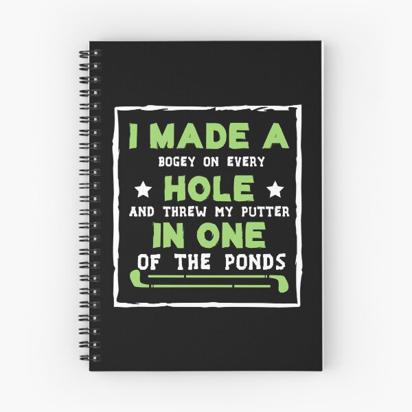 Item preview, i made a bogey on every hole and threw my putter in one of the ponds designed and sold by Life Shop.