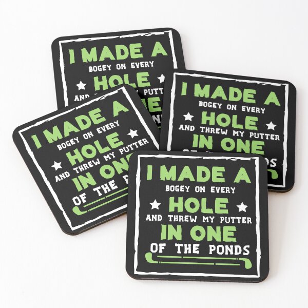 Item preview, i made a bogey on every hole and threw my putter in one of the ponds designed and sold by Life Shop.