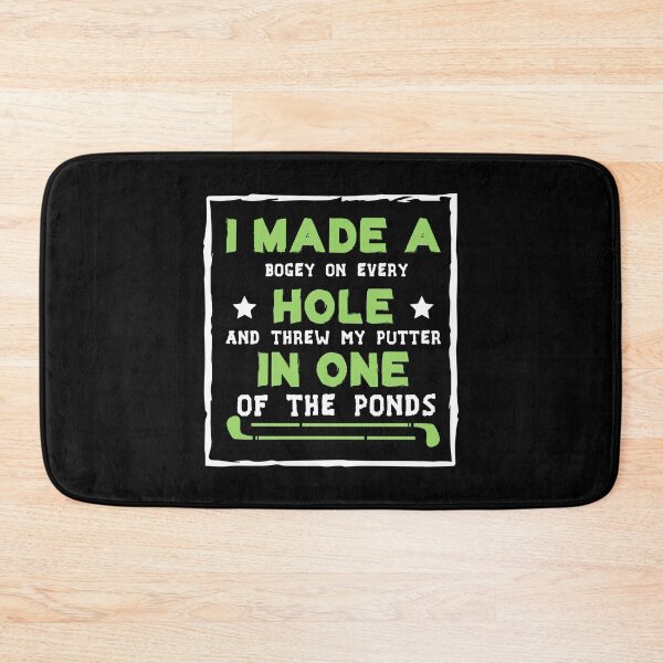 Item preview, i made a bogey on every hole and threw my putter in one of the ponds designed and sold by Life Shop.
