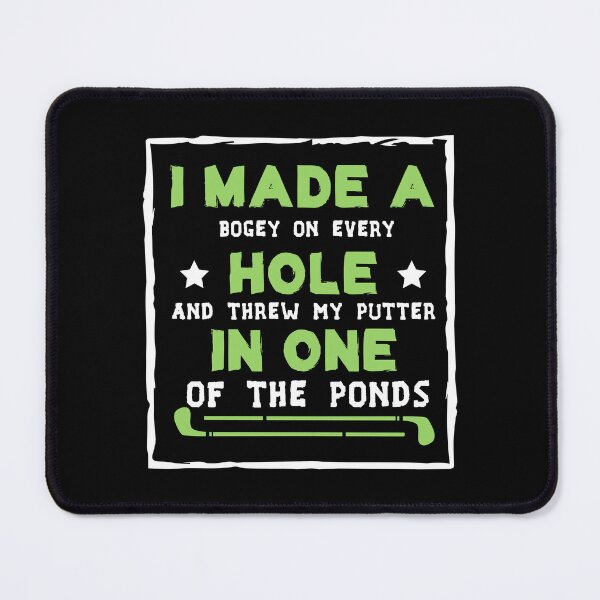 Item preview, i made a bogey on every hole and threw my putter in one of the ponds designed and sold by Life Shop.