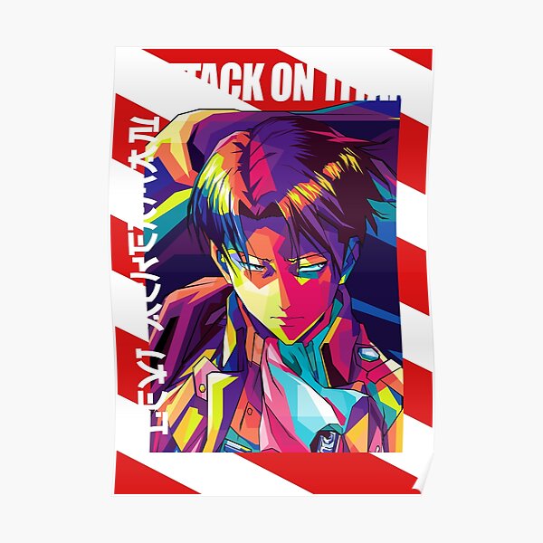Levi ackerman pop art Poster