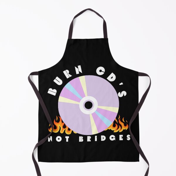 Item preview, Burn CDs Not Bridges designed and sold by AlpacaSmokes.