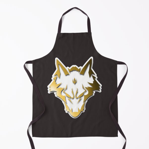 Item preview, gold wolf emblem designed and sold by famousafterdeat.