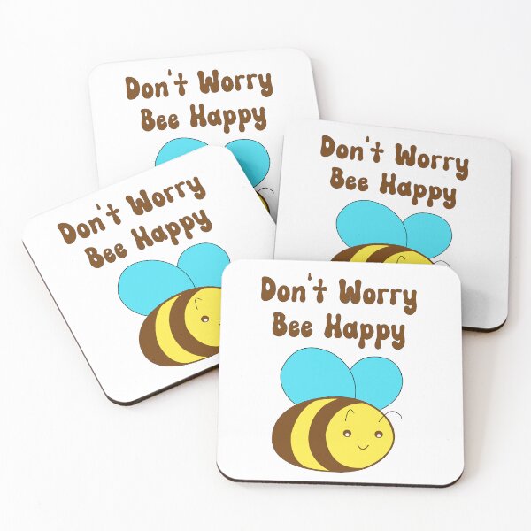 Item preview, Don't Worry Bee Happy designed and sold by ZANNIX.