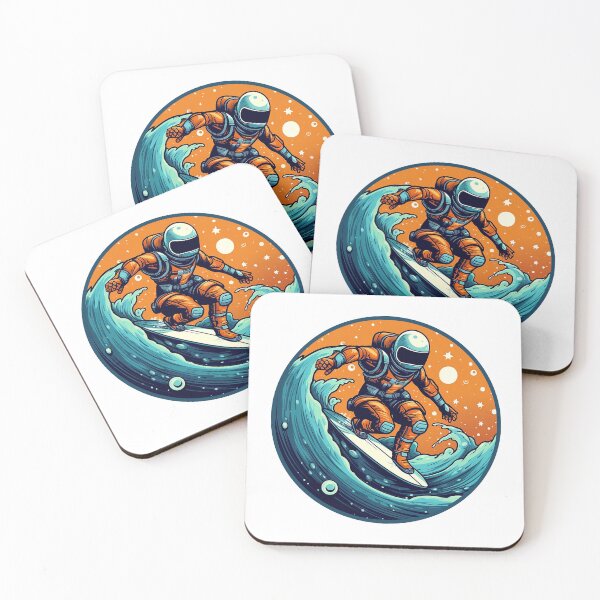Item preview, Astronaut Surfer Adventure designed and sold by GraphicGarden23.