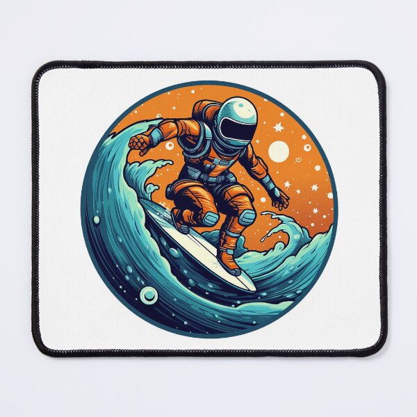 Item preview, Astronaut Surfer Adventure designed and sold by GraphicGarden23.