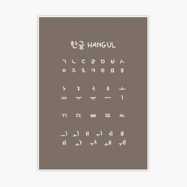 Hangul, Korean alphabet, 조선글,한글