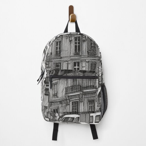 Item preview, Parisian Streets Sketch III designed and sold by hamptonstyle.