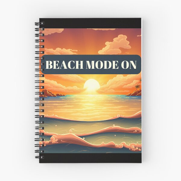 Item preview, Beach Mode On Holiday Design designed and sold by netdota.