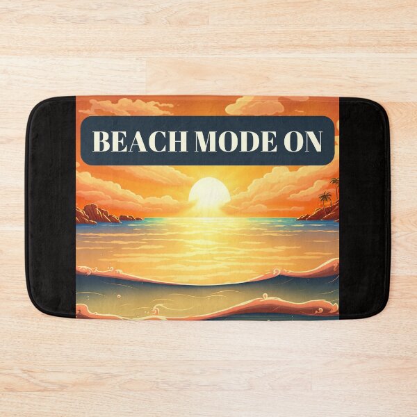 Item preview, Beach Mode On Holiday Design designed and sold by netdota.