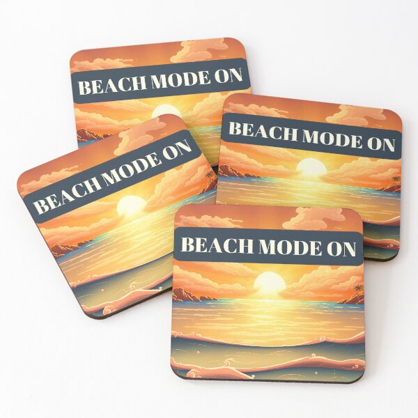 Item preview, Beach Mode On Holiday Design designed and sold by netdota.