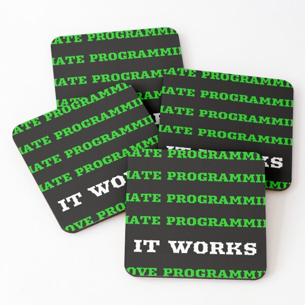 Item preview, I Hate Programming | I Love Programming | programmer designed and sold by TshirtWing.