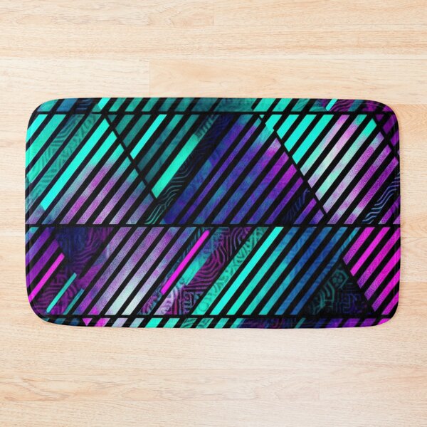 Item preview, Colorful abstract background pettern Color decorative element Geometric pop art designed and sold by PinkPinkArts.