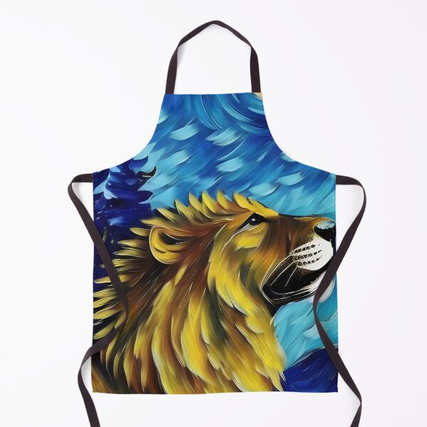 Item preview, Night Lion, empaste, Ai Generated Art designed and sold by ACC .