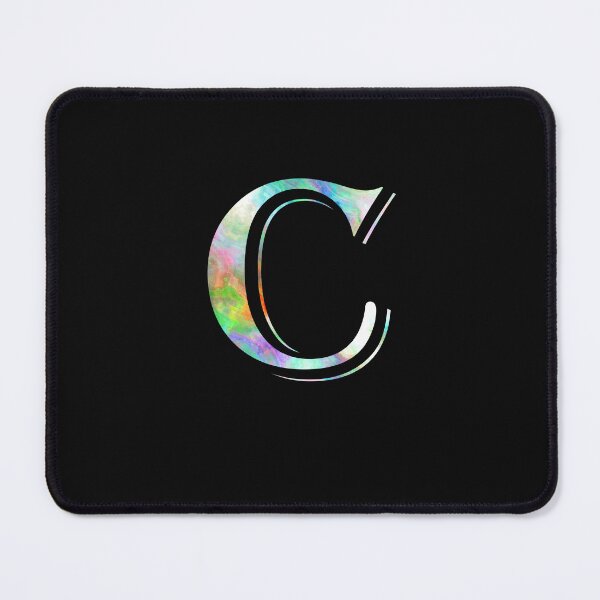 Item preview, Letter C Capital Alphabet Cute Colorful Monogram Initial  designed and sold by ZANNIX.
