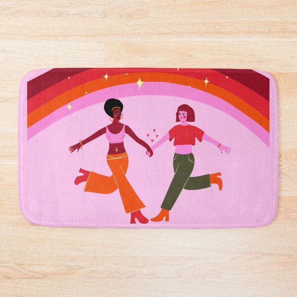 Item preview, Love is love illustration. lesbian lgbtq pride art designed and sold by WeirdyTales.