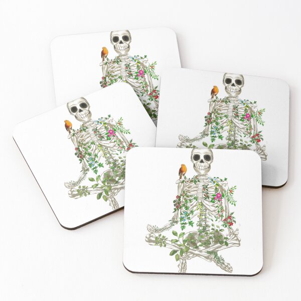 Item preview, MEDITATING SKELETON – YOGA SKELETON MEDITATING designed and sold by CarrilloJaydeF.