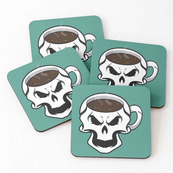 Item preview, Coffee skull head cup   designed and sold by Donutlovers.