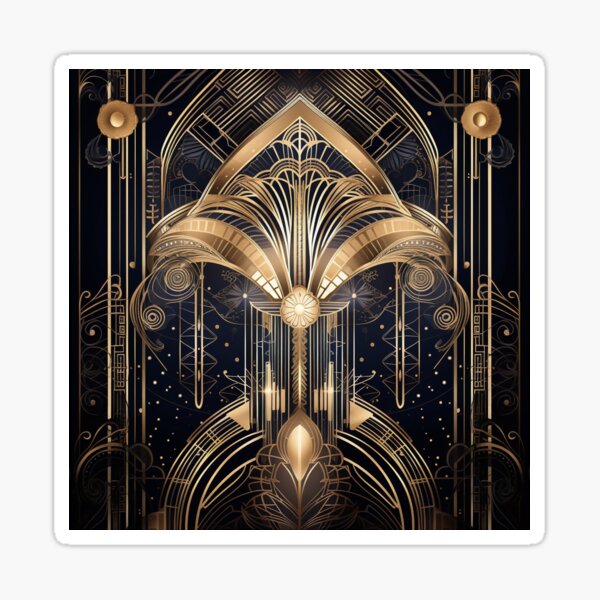 Item preview, Art Deco Design: The Golden City designed and sold by peggieprints.