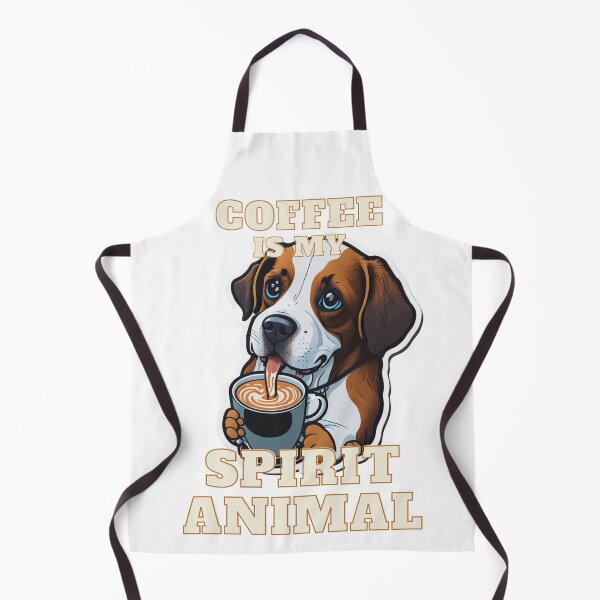 Item preview, Coffee is my Spirit Animal - animal lovers designed and sold by ROBIN MACGREGOR.
