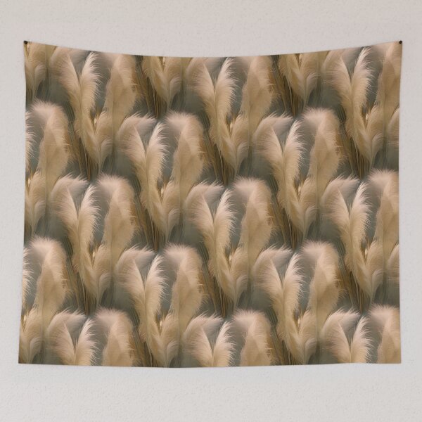 Item preview, Pampas Grass Pattern Earthy Tones designed and sold by Nina Baydur.