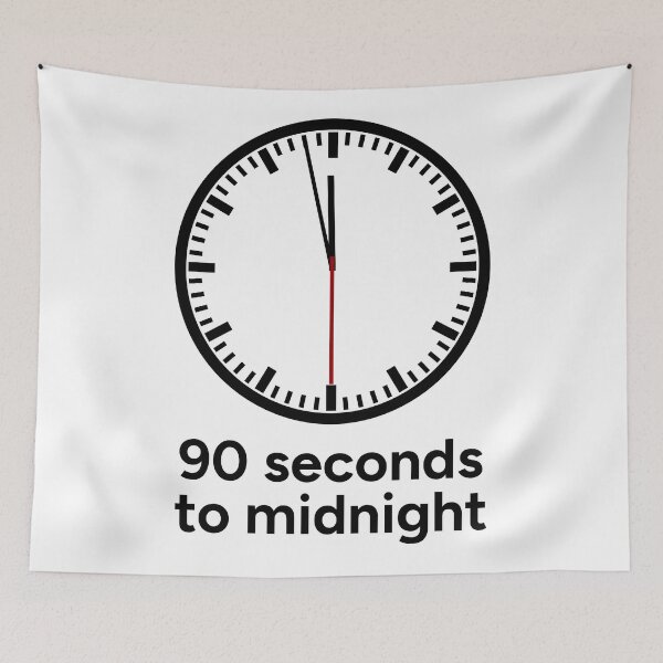Item preview, 90 Seconds To Midnight (Black) designed and sold by timmytots.