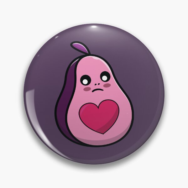 Item preview, Valentine avocado heart  designed and sold by Donutlovers.