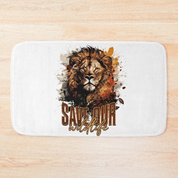 Item preview, save our wildlife designed and sold by addict2reading.