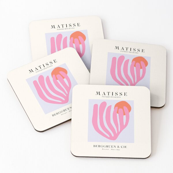 Item preview, Matisse Papiers Découpés Purple Pink Orange designed and sold by ahumbleconcept.