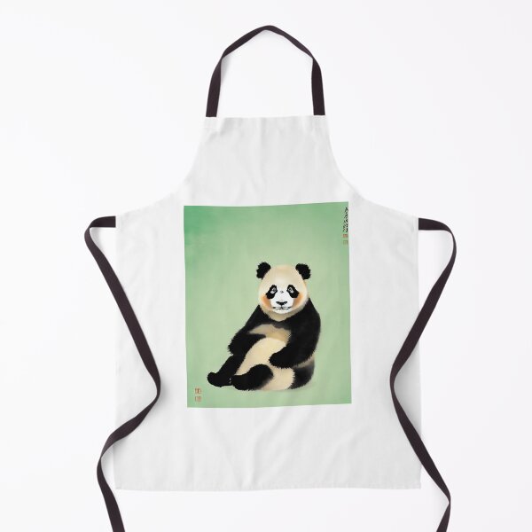 Item preview, Cute Panda - vintage chinese art - Guo Hua Style designed and sold by Asian-Art.