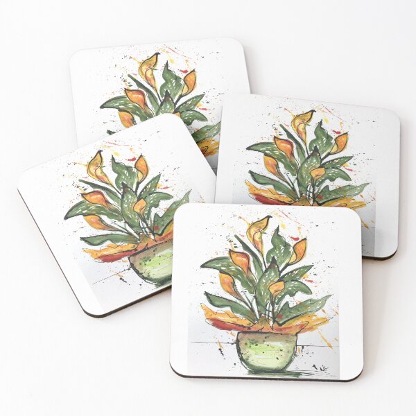 Item preview, calla designed and sold by NitArtCafe.
