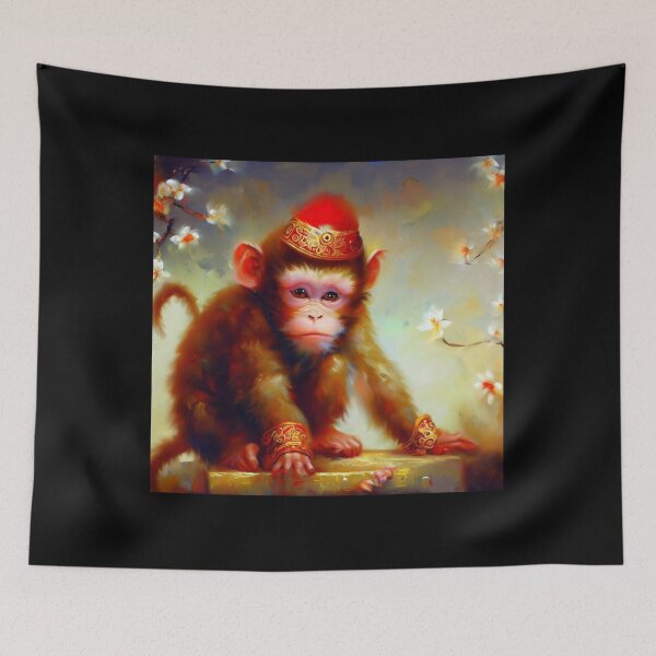 Item preview, Year of the Monkey 4 designed and sold by CrankyOldDude.