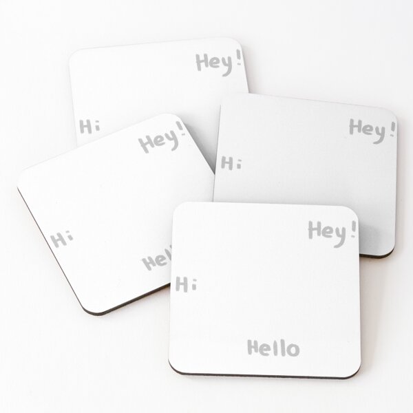 Item preview, Hello hey hi text designed and sold by peteanything.