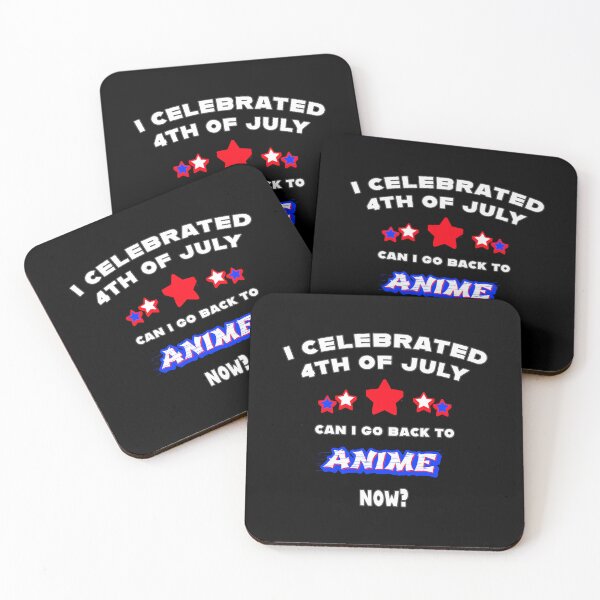 Item preview, I Celebrated 4th of July Can I Go Back to Anime Now? Funny Otaku designed and sold by Winter--Flowers.