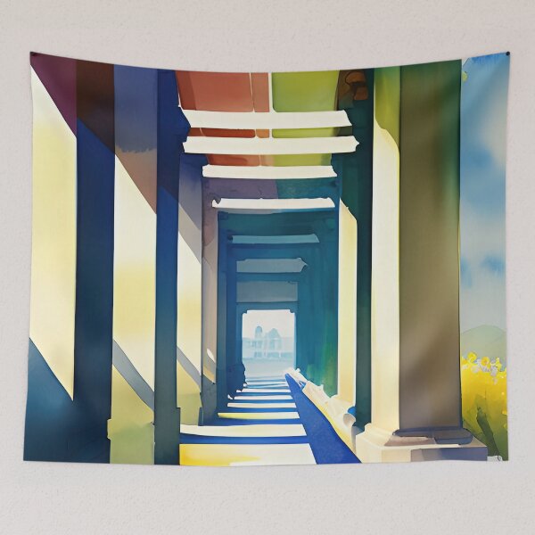 Item preview, Abstract Colonnade designed and sold by Arkneer.
