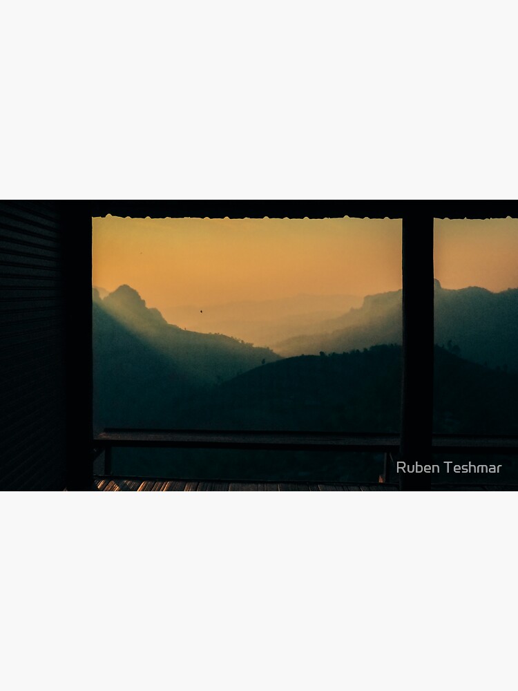 Thumbnail 3 of 3, Sticker, Baan Huay Hia Sunset 2 designed and sold by rauben.