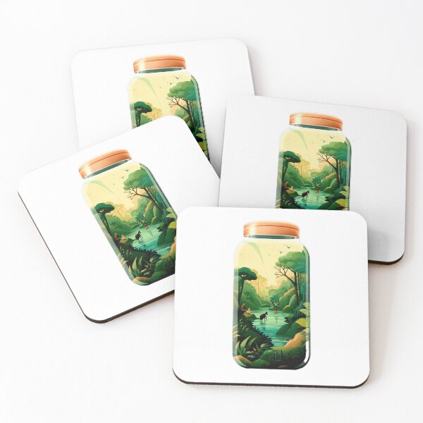 Item preview, Botanical Oasis Enclosed: Jarred Garden designed and sold by GraphicGarden23.