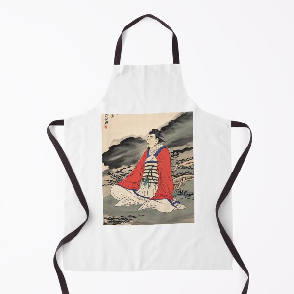 Item preview, meditating Man- vintage chinese art - Guo Hua Style designed and sold by Asian-Art.