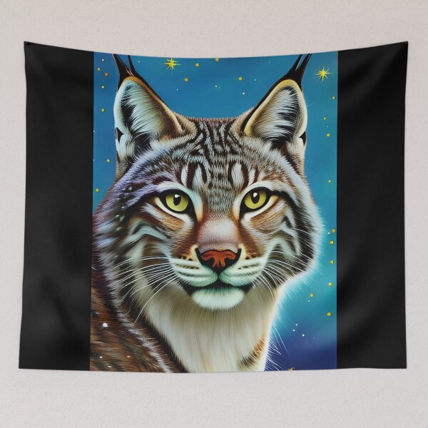 Aperçu de l'œuvre Star Lynx, empâtement, Ai Generated Art créée et vendue par ACC .