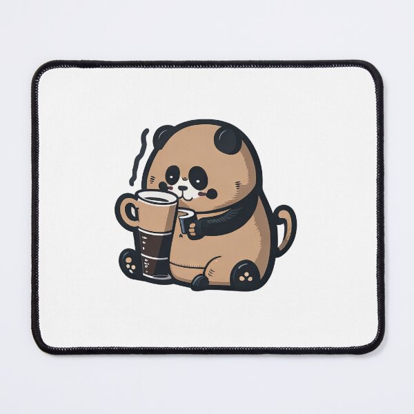Item preview, Coffee Panda - animal lovers designed and sold by ROBIN MACGREGOR.